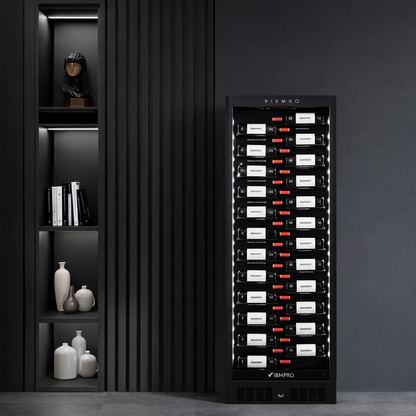 NoirSommelier Vertice 120-Bottle Wine Tower