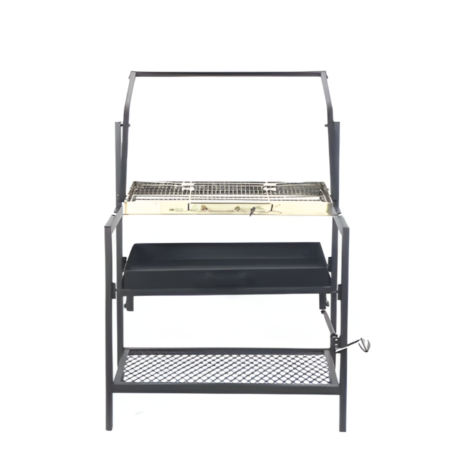 IronCrest Adjustable Parrilla Charcoal Grill