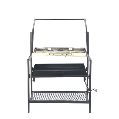 IronCrest Adjustable Parrilla Charcoal Grill