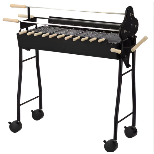 Ashwood Rotisserie Charcoal Grill Cart