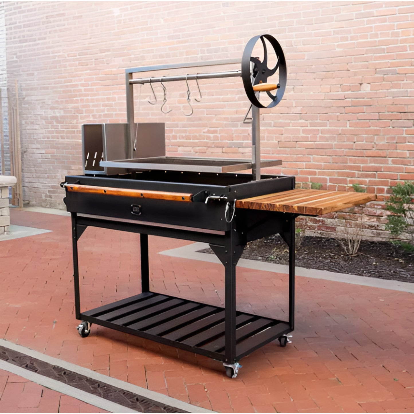 BlackForge Asado Open-Fire Grill Station